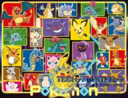 Puzzle 2000 elementów Pokemon