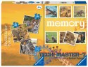 Puzzle 3w1 Dzikie zwierzęta gra memory