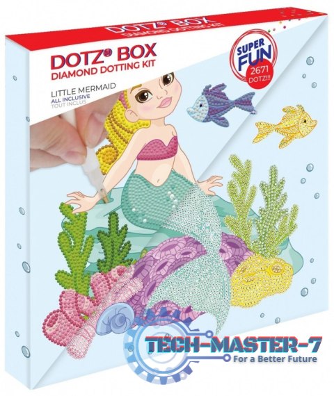 Zestaw Diamond Dotz Mała syrenka Zestaw Diamond Dotz Mała syrenka