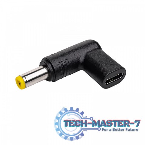 Adapter 5.5 X 2.5 wtyczka do zasilacza uniwersalnego AK-ND-C01 USB-C / 5.5 X 2.5 mm