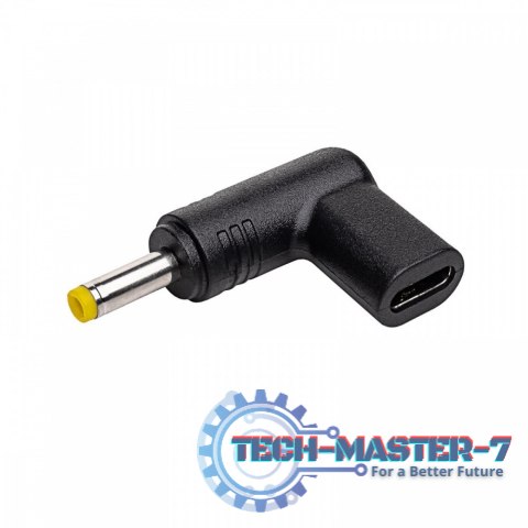 Adapter AK-ND-C04 4.0 X 1.7MM Wtyczka do zasilacza uniwersalnego USB-C / 4.0 X 1.7MM