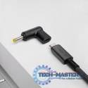 Adapter AK-ND-C04 4.0 X 1.7MM Wtyczka do zasilacza uniwersalnego USB-C / 4.0 X 1.7MM