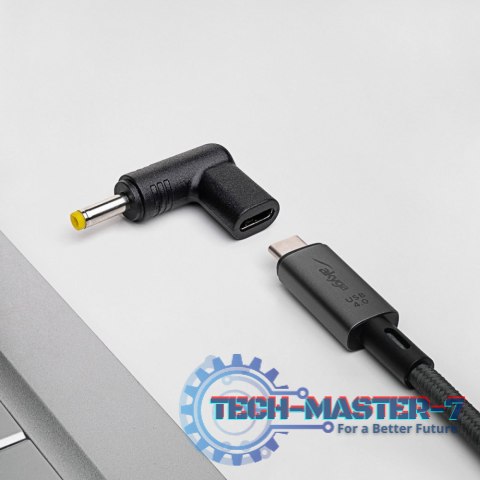 Adapter AK-ND-C04 4.0 X 1.7MM Wtyczka do zasilacza uniwersalnego USB-C / 4.0 X 1.7MM Adapter AK-ND-C04 4.0 X 1.7MM Wtyczka do zasilacza uniwersalnego USB-C / 4.0 X 1.7MM