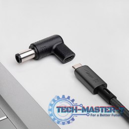 Adapter AK-ND-C08 DELL PIN Wtyczka do zasilacza uniwersalnego USB-C / 7.4 X 5.0 MM + pin DELL