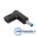 Adapter PIN HP Wtyczka do zasilacza uniwersalnego AK-ND-C09 USB-C / 4.5 X 3.0 MM PIN HP