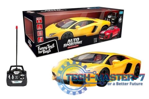 Auto R/C TFB żółte