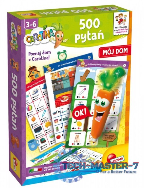Gra Carotina 500 pytań - Mój dom Gra Carotina 500 pytań - Mój dom
