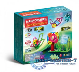 Klocki magnetyczne Twinkling garden 27 elementów