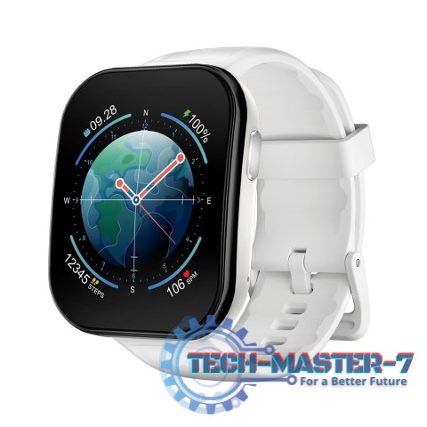 Smartwatch U6 1.96 cala 300 mAh biały