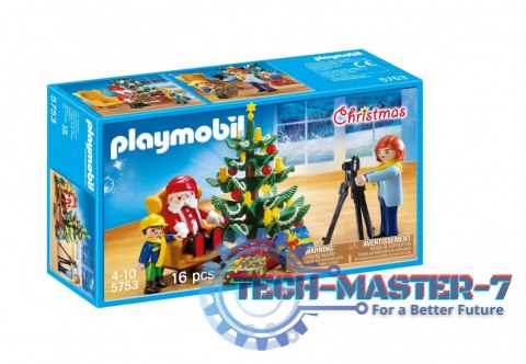 Zestaw z figurkami Christmas 5753 Zdjęcie ze Świętym Mikołajem