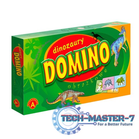 ALEXANDER Domino- dinozaury gra edukacyjna 4+ ALEXANDER Domino- dinozaury gra edukacyjna 4+