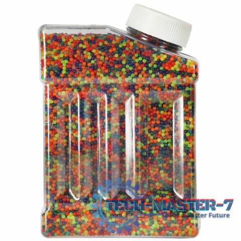 Kulki żelowe wodne hydrożelowe do pistoletu kwiatów multicolour 250g 50 000szt. 7-8mm Kulki żelowe wodne hydrożelowe do pistoletu kwiatów multicolour 250g 50 000szt. 7-8mm