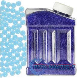 Kulki żelowe wodne hydrożelowe do pistoletu kwiatów niebieskie 250g 50 000szt. 7-8mm