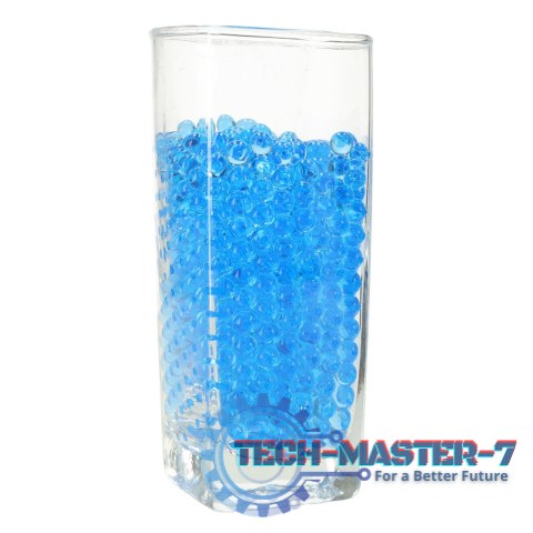 Kulki żelowe wodne hydrożelowe do pistoletu kwiatów niebieskie 250g 50 000szt. 7-8mm Kulki żelowe wodne hydrożelowe do pistoletu kwiatów niebieskie 250g 50 000szt. 7-8mm