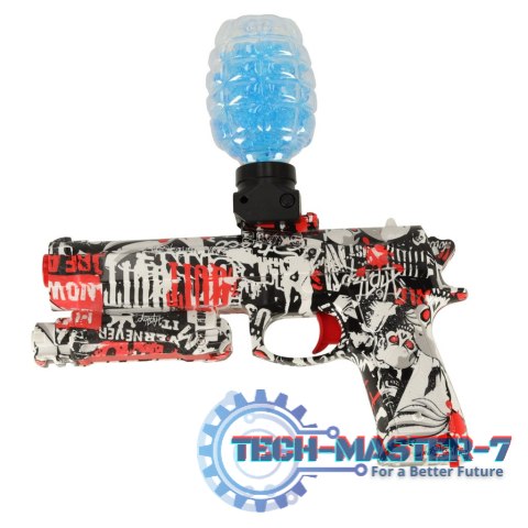 Pistolet na kulki żelowe wodne karabin zasilanie akumulatorowe USB + okulary 550szt. 7-8mm Pistolet na kulki żelowe wodne karabin zasilanie akumulatorowe USB + okulary 550szt. 7-8mm