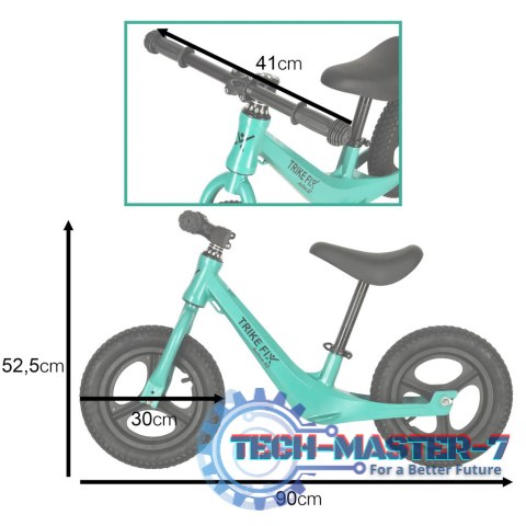 Rowerek biegowy Trike Fix Active X2 zielony Rowerek biegowy Trike Fix Active X2 zielony