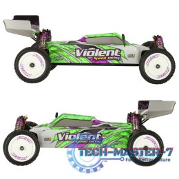 Samochód zdalnie sterowny terenowy wyczynowy WLToys 104002 1:10 4WD 2,4Ghz