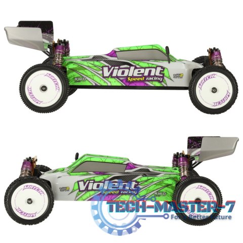 Samochód zdalnie sterowny terenowy wyczynowy WLToys 104002 1:10 4WD 2,4Ghz Samochód zdalnie sterowny terenowy wyczynowy WLToys 104002 1:10 4WD 2,4Ghz