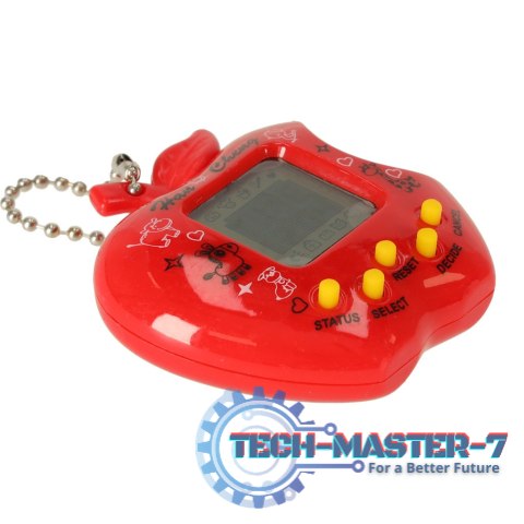 Tamagotchi gra elektroniczna dla dzieci jabłko czerwony Tamagotchi gra elektroniczna dla dzieci jabłko czerwony