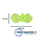 Tor samochodowy wyścigowy świecący antygrawitacyjny elastyczny + samochód 54 elementy 132cm