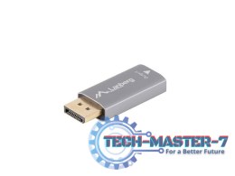 Adapter Displayport(M)- HDMI(F)4K srebrny
