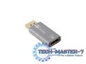 Adapter Displayport(M)- HDMI(F)4K srebrny