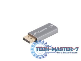Adapter Displayport(M)- HDMI(F)8K srebrny