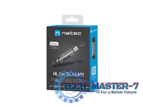 Czytnik kart Scarab 3 USB A/C SD/MICRO USB 3.1 Gen 11 Czytnik kart Scarab 3 USB A/C SD/MICRO USB 3.1 Gen 11