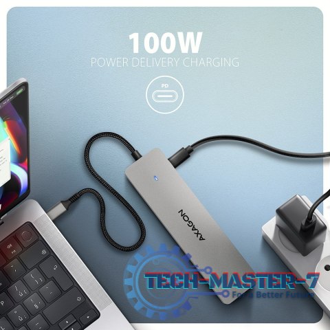 HMC-7HX2 Wieloportovy hub USB 7in1, 5Gbps, 2x USB-A, 1x USB-C, 2x HDMI 4K/60Hz, GLAN, PD 100W, 15cm USB-C kabel HMC-7HX2 Wieloportovy hub USB 7in1, 5Gbps, 2x USB-A, 1x USB-C, 2x HDMI 4K/60Hz, GLAN, PD 100W, 15cm USB-C kabel