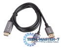 Kabel HDMI(M)-Displayport(M) 1M 4K czarny