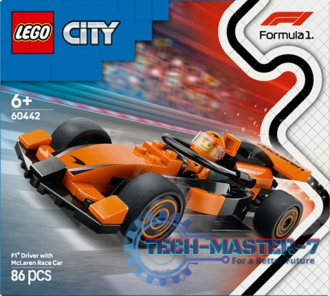 Klocki City 60442 F1 Kierowca i bolid McLaren Klocki City 60442 F1 Kierowca i bolid McLaren