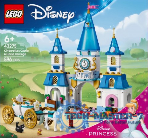 Klocki Disney 43275 Zamek Kopciuszka i kareta Klocki Disney 43275 Zamek Kopciuszka i kareta