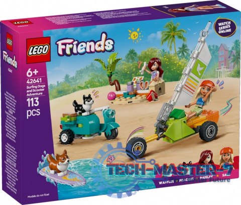 Klocki Friends 42641 Przygoda z surfującymi psami i skuterem