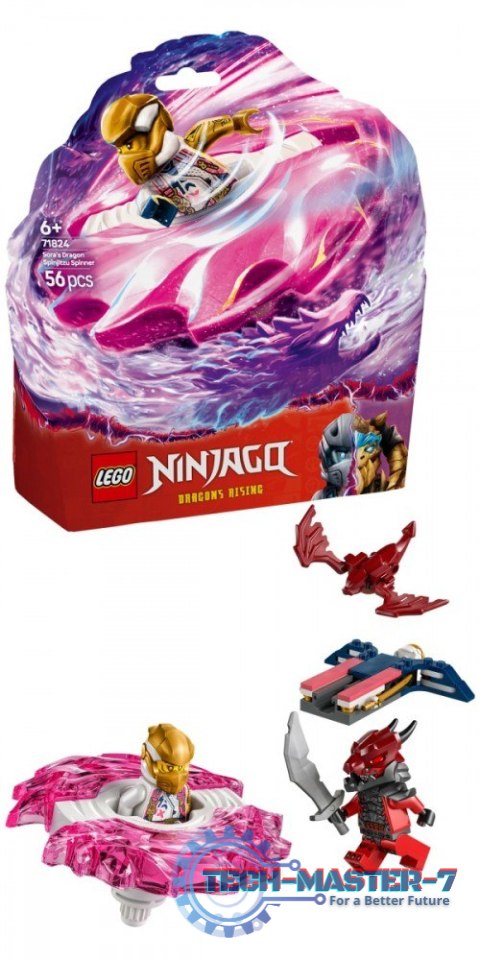 Klocki Ninjago 71824 Smoczy spinner Spinjitzu Sory Klocki Ninjago 71824 Smoczy spinner Spinjitzu Sory