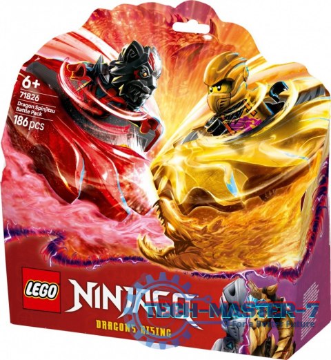 Klocki Ninjago 71826 Smocze Spinjitzu - zestaw bitewny Klocki Ninjago 71826 Smocze Spinjitzu - zestaw bitewny