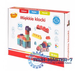 Klocki miękkie 50 elementów