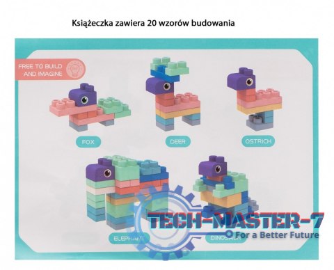 Klocki miękkie 50 elementów Klocki miękkie 50 elementów