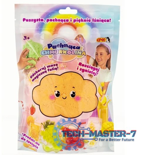 Masa plastyczna Chmurkolina z magiczną folią oranżada pomarańczowa