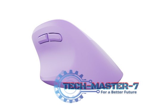 Mysz bezprzewodowa wertykalna Crake 2 Pure Lavender Mysz bezprzewodowa wertykalna Crake 2 Pure Lavender