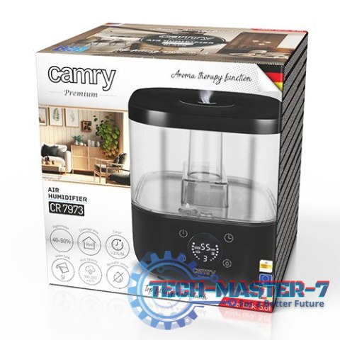 Nawilżacz ultradźwiękowy CR 7973 czarny Nawilżacz ultradźwiękowy CR 7973 czarny