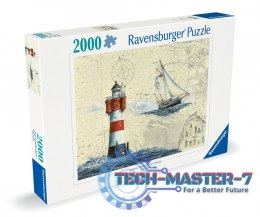 Puzzle 2000 elementów Żeglarstwo, latarnia morska