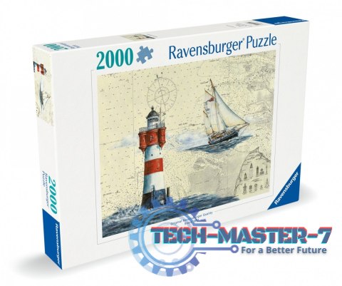 Puzzle 2000 elementów Żeglarstwo, latarnia morska Puzzle 2000 elementów Żeglarstwo, latarnia morska