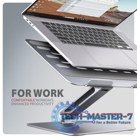 STND-LQ Podstawa do laptopów aluminiowa 10-16" cali, regulowane kąty nachylenia STND-LQ Podstawa do laptopów aluminiowa 10-16" cali, regulowane kąty nachylenia