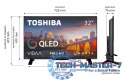 Telewizor LED 32 cale 32QV2F63DG