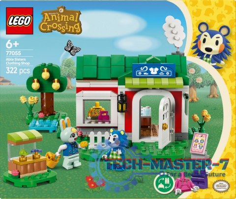 Klocki Animal Crossing 77055 Able Sisters i sklep odzieżowy Klocki Animal Crossing 77055 Able Sisters i sklep odzieżowy