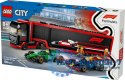 Klocki City 60445 F1 Ciężarówka z bolidami RB20 i AMR24 F1
