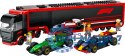 Klocki City 60445 F1 Ciężarówka z bolidami RB20 i AMR24 F1
