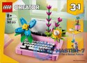 Klocki Creator 31169 Maszyna do pisania z kwiatami