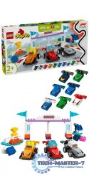Klocki DUPLO 10445 Bolidy i kierowcy F1