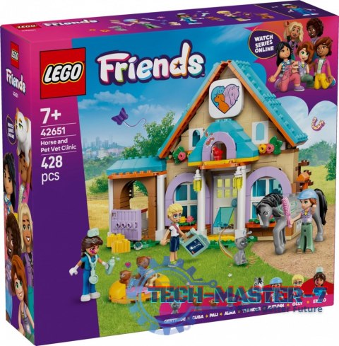 Klocki Friends 42651 Koń i lecznica dla zwierząt